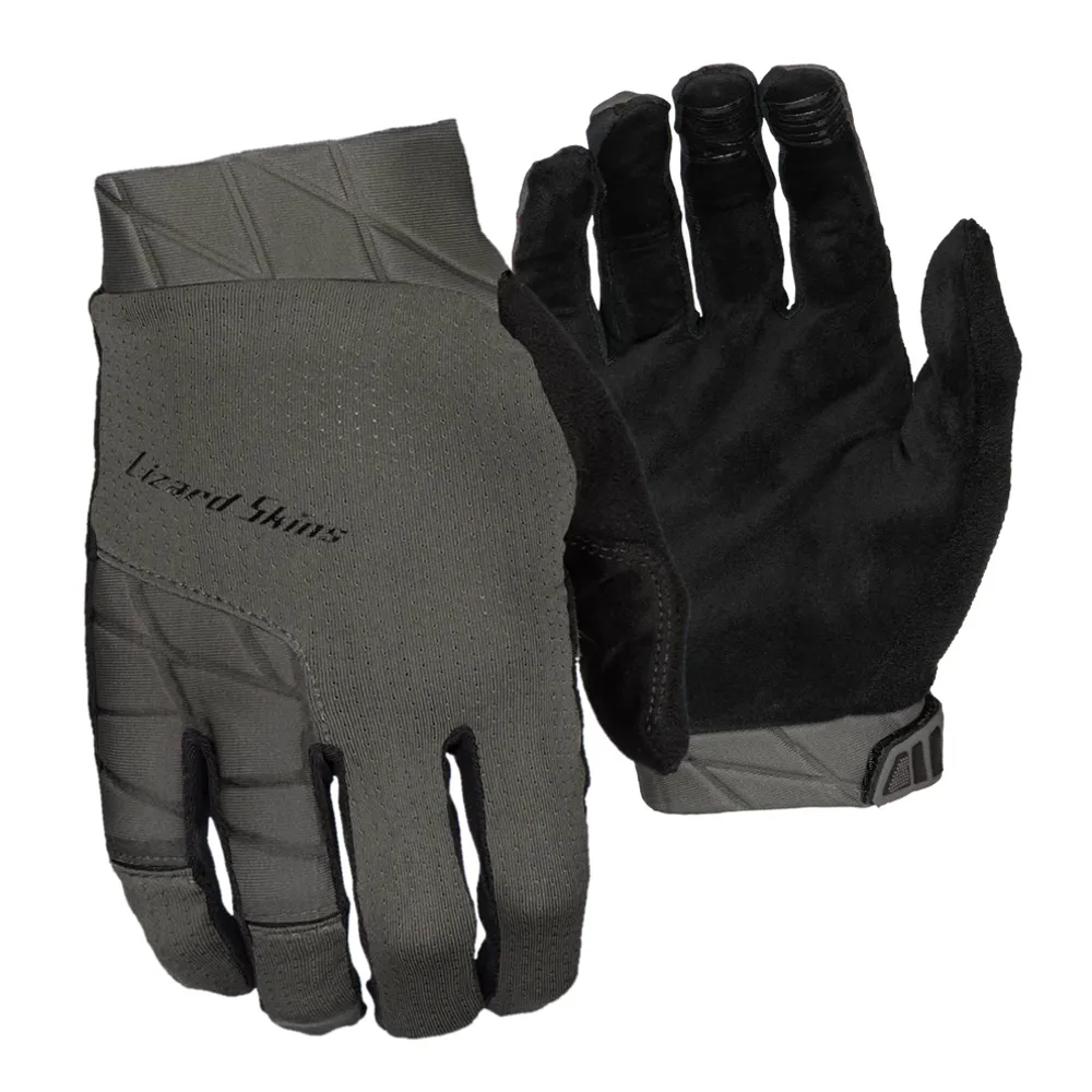 uPRISE Bikes Lizard Skins Monitor OPS Long Finger Gloves - Graphite Grey | Price match, 365 day return s, 18-Month Warranty, Finance Available & Free UK Delivery